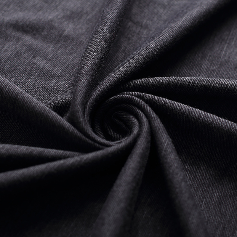 厂家直供全涤纶罗马布 春夏t恤服装面料 优质染色弹力