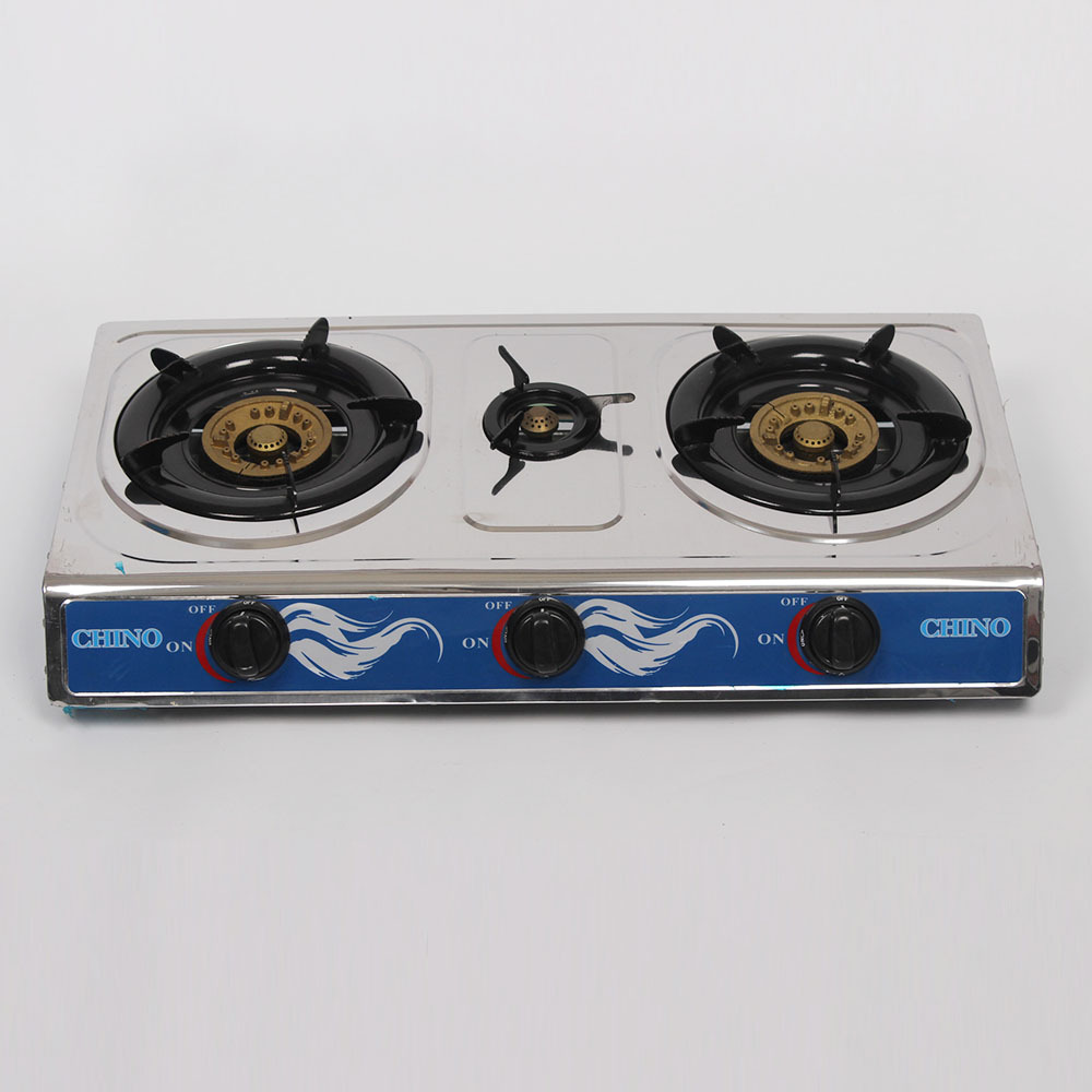 出口**三眼炉具天然气液化气台式灶家用节