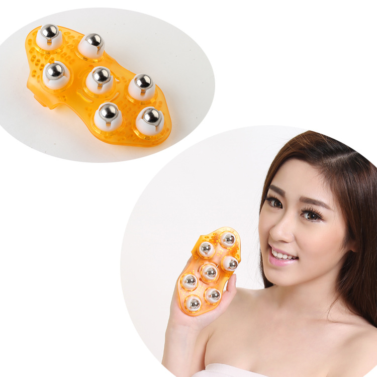 新款达贺手掌珠2658 360度旋转塑身 手掌按摩器 全身滚珠按摩器