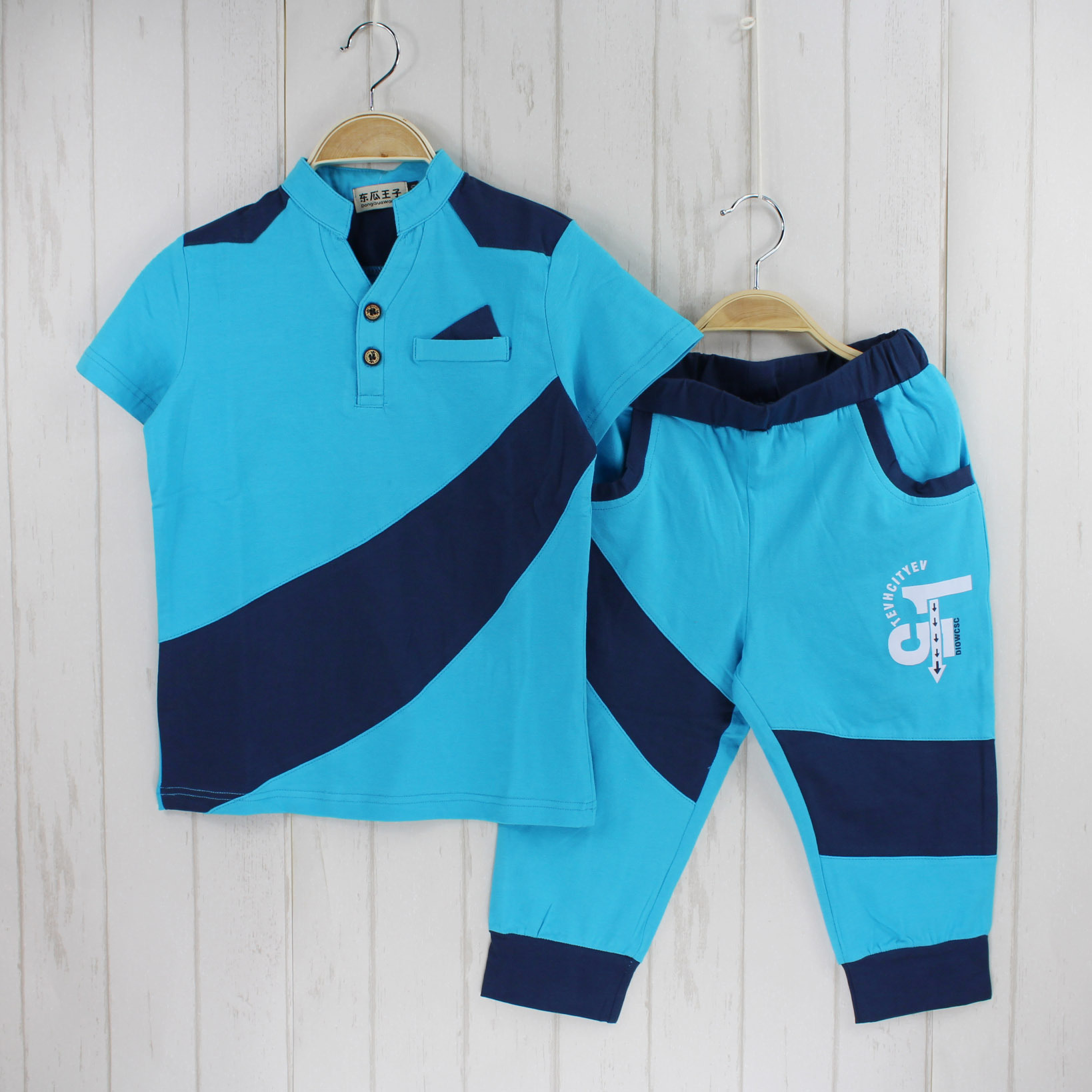 童装春款一件待发夏天儿童套装免费代理一件代发服装厂家直销