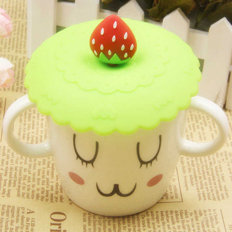 硅胶马克杯盖  我司的硅胶杯盖可根据客人要求设计制作,款式新颖,造型