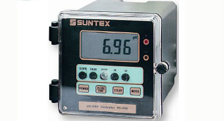 厂家直销上泰suntex工业在线ph计pc350酸度计环保数字ph计