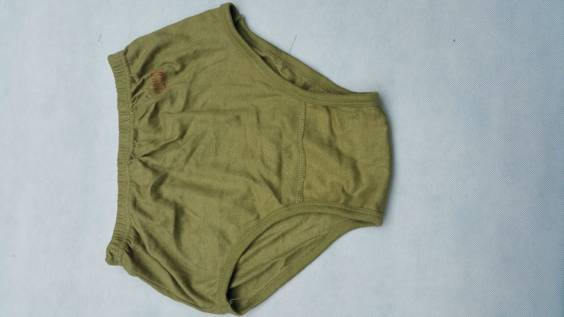 男士纯棉三角军内裤 老式弹力抗菌内裤 透气舒适 劳保内裤