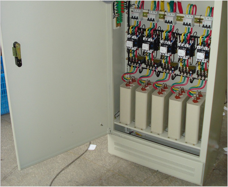 昆明供应高低压串并联电容补偿装置柜 智能电力无功补偿装置