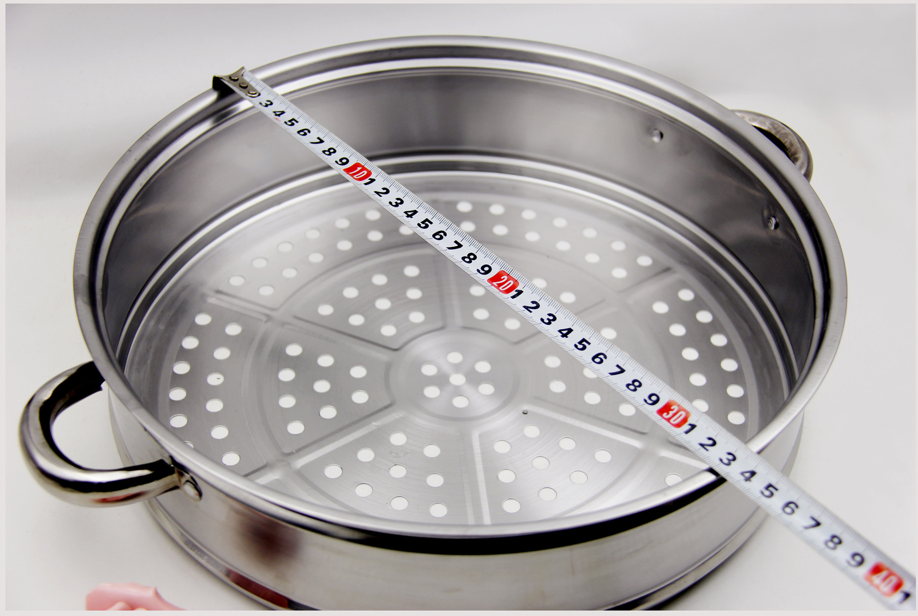 30cm32cm34cm不锈钢蒸笼蒸屉蒸格条形蒸笼冲孔蒸笼元宝锅蒸屉