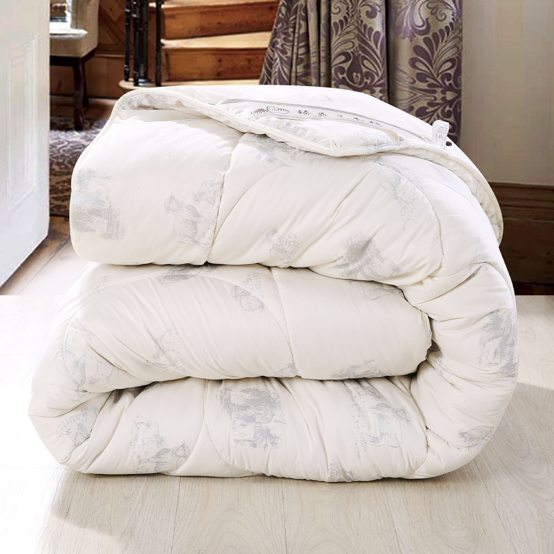 尾货清仓 澳洲羊毛被 羊绒被 被芯被子棉被 特价 礼品包邮