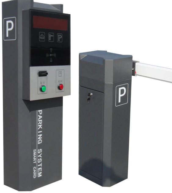 拦车杆厂区挡车器遥控按钮放行遥控道闸一卡通蓝牙远距离读卡摄像