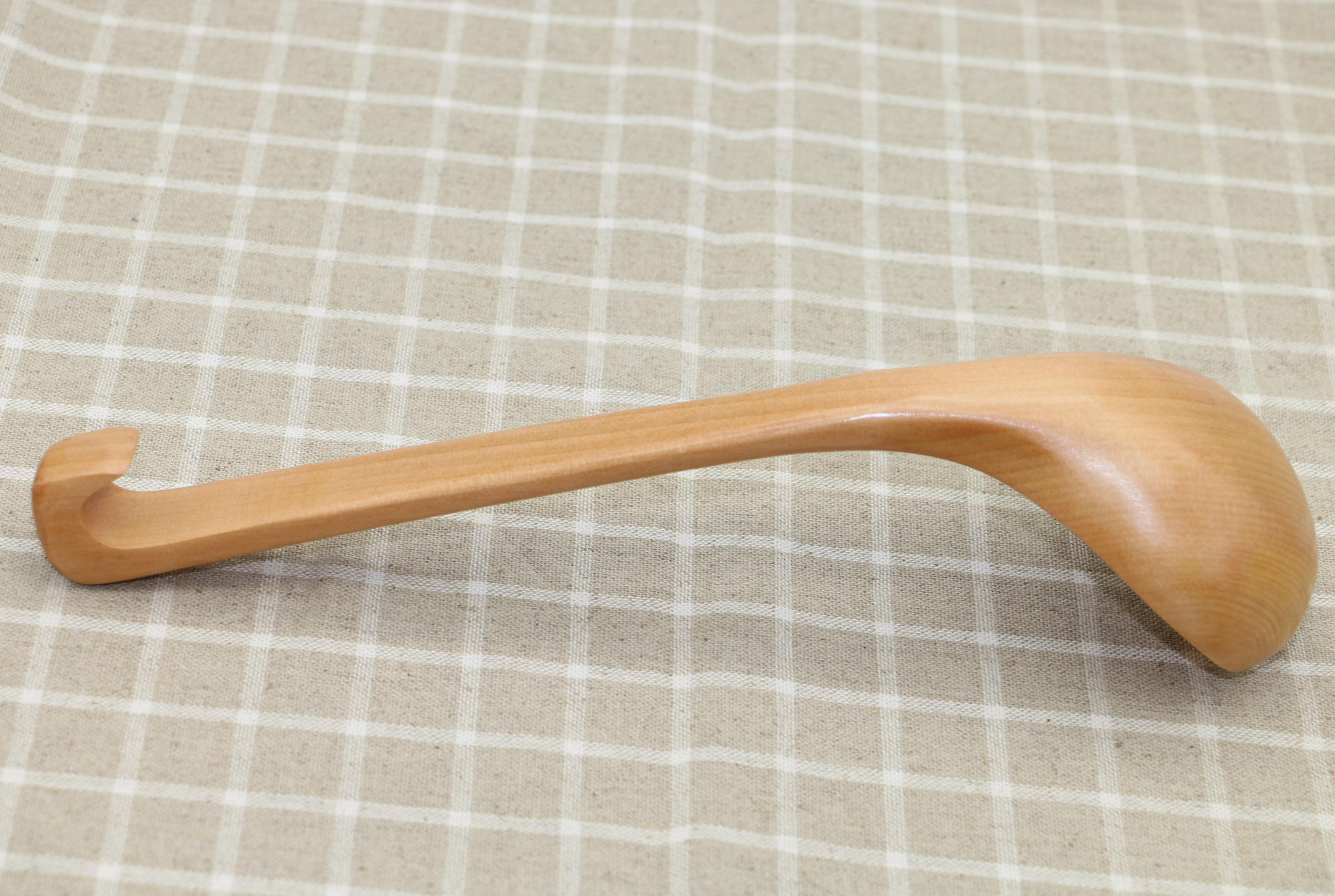 5*8 cm材质:禾木木勺子长柄勺子 大号日式**木头勺子实木带钩汤勺粥勺