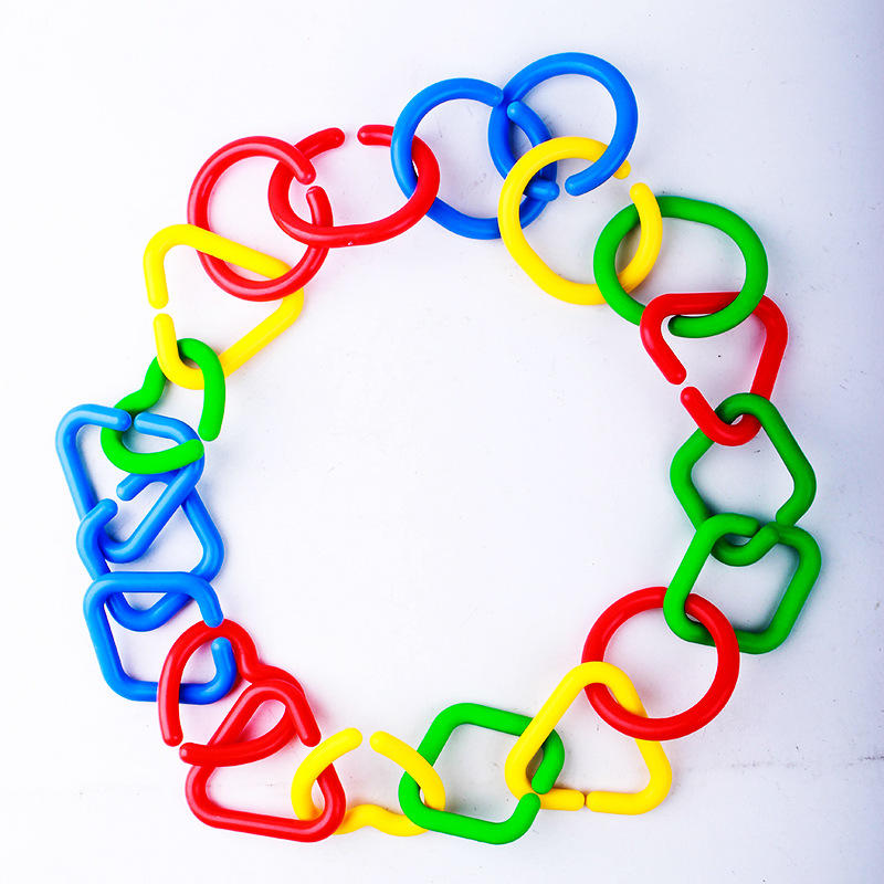 幼儿园桌面积木 diy简装 小圆圈玩具 益智积木儿童 积木类