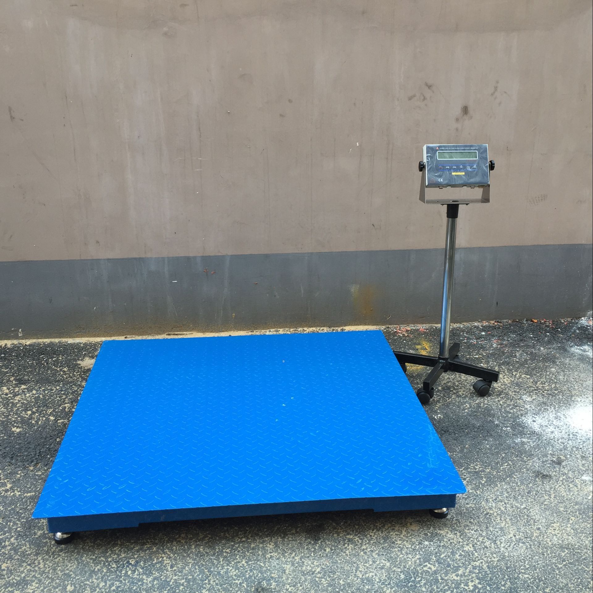 张家界电子磅秤1吨 10t移动式电子地磅