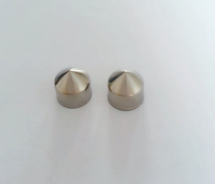 海宁铜镀镍sv8.5铜镀镍灯头长7mm 可混批 铜镀镍灯头转换灯头灯座