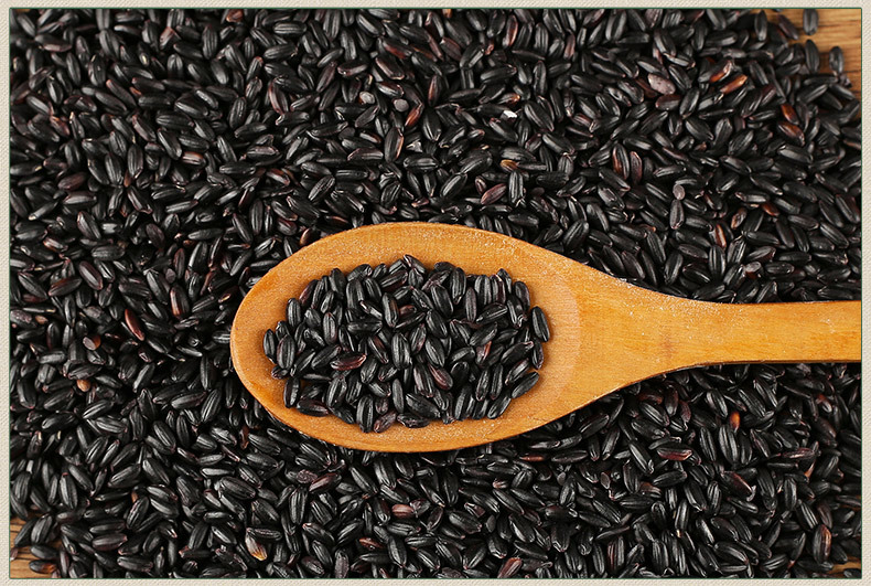 高粱,粟,黍-岗子峪有机黑米东北特产有机杂粮黑香米糯黑米糕粥原料405