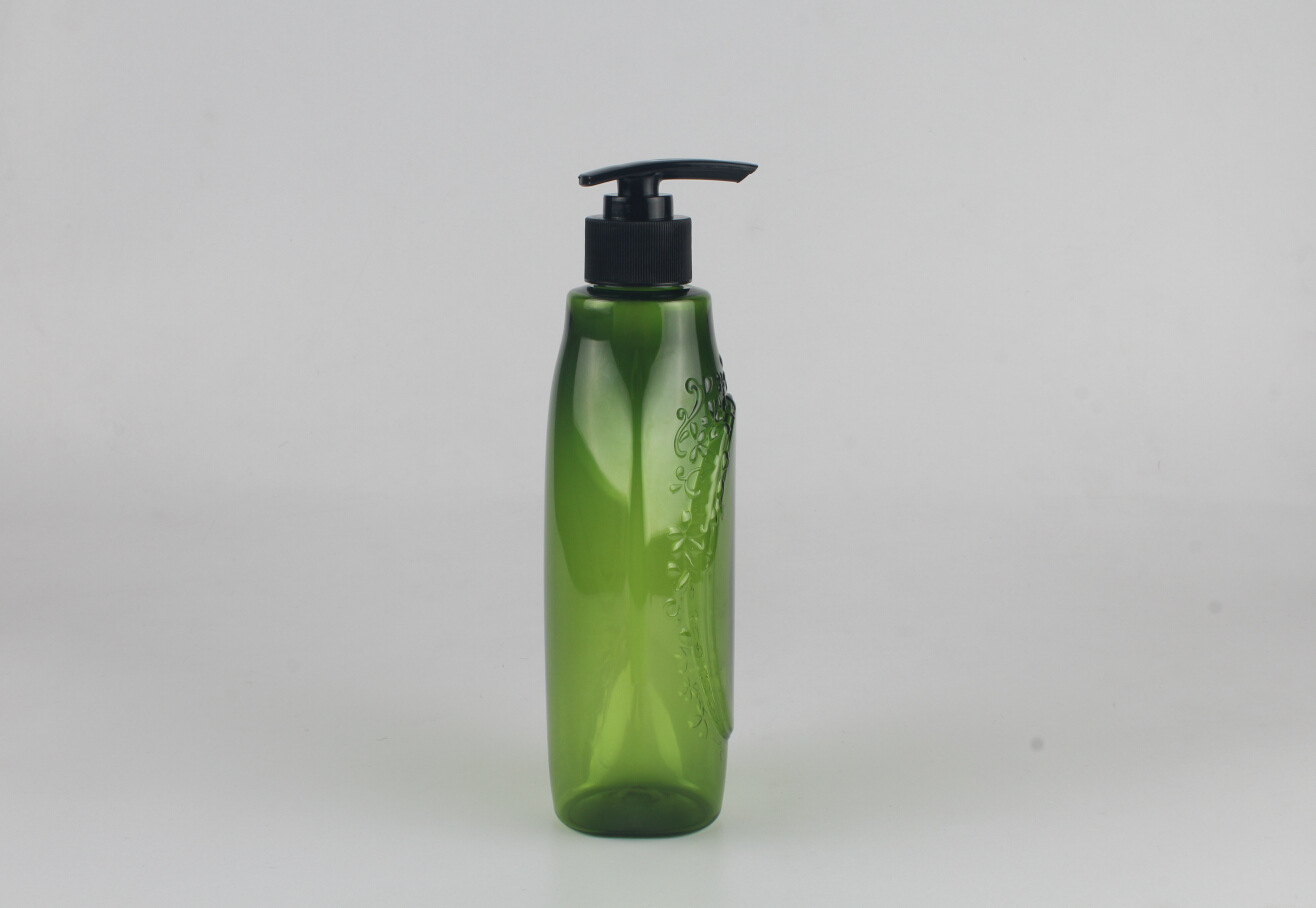 f-3 无硅油洗发水护发素pet塑料空瓶子400ml 日化用品包装