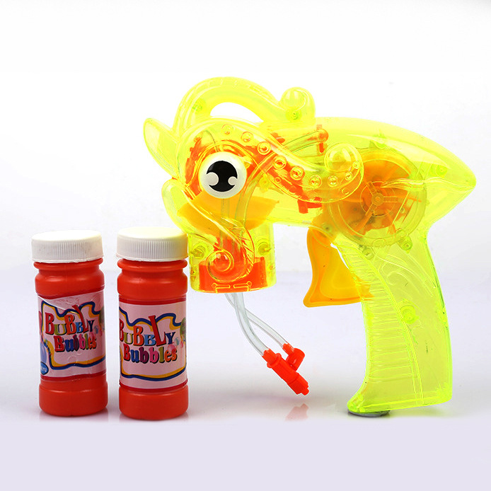 热卖透明发光海豚泡泡枪儿童益智闪光玩具创意热卖地摊货源批发