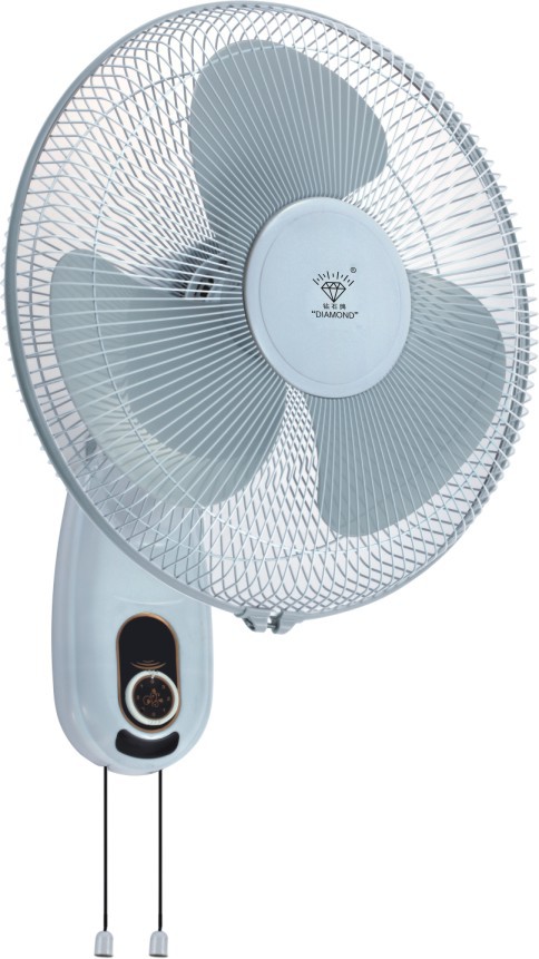 钻石牌壁扇16寸静音家用摇头壁扇18寸白