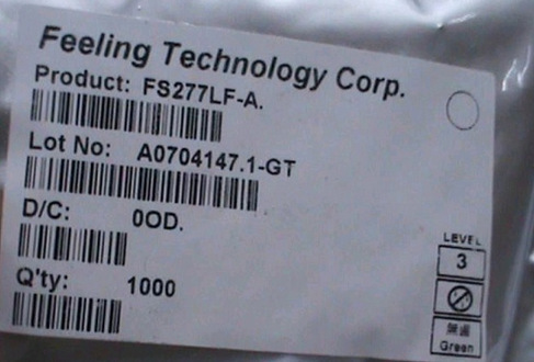 风扇电机霍尔fs277lfa双输出霍尔传感器