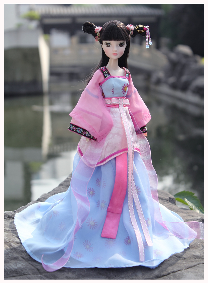 可儿娃娃9094中国神话古装巾帼不让须眉木兰传之木兰从军女儿妆