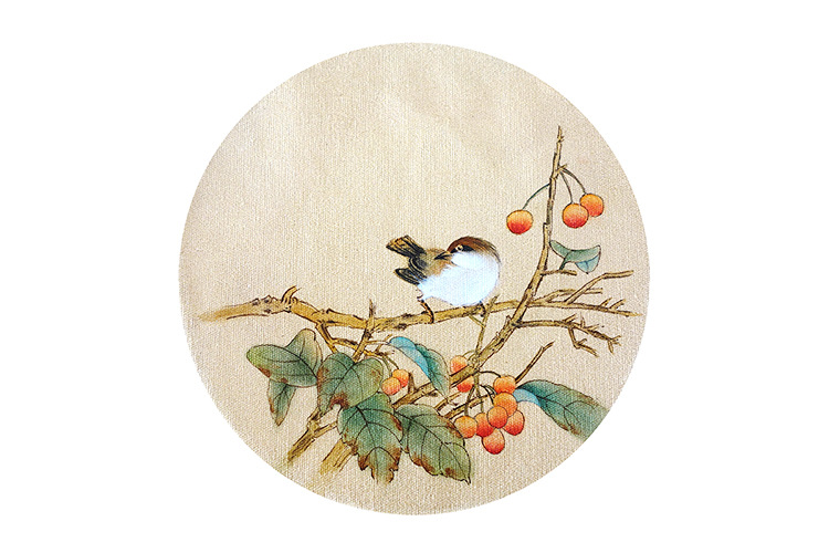 国画厂家批发 工笔小品 传统国画工笔花鸟绘画 中国风纯手绘国画