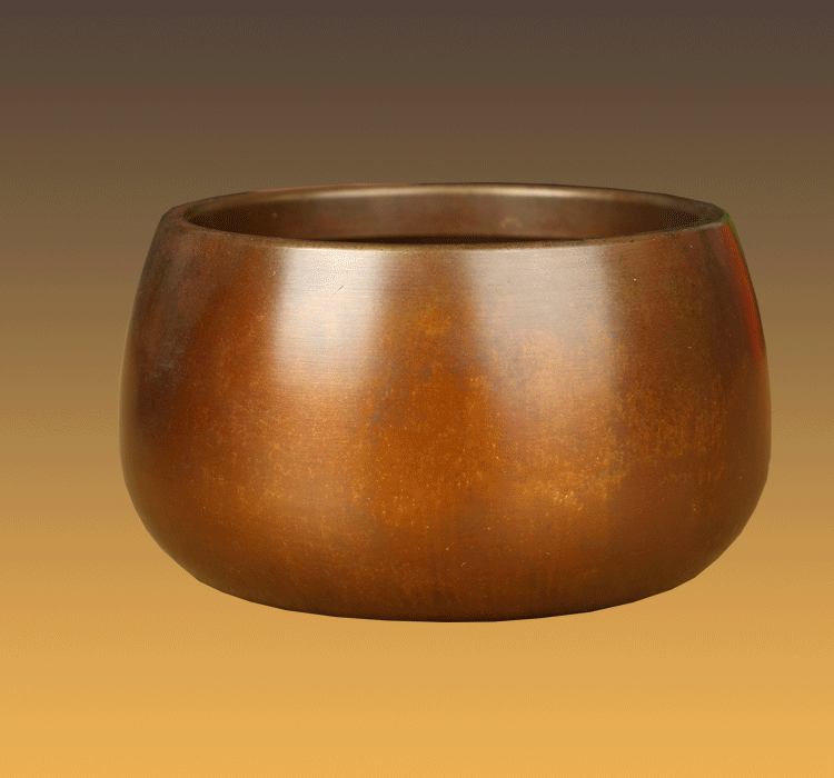 香新阁纯黄铜熏香炉 钵式把玩宣德手炉工艺摆件 仿古厚胎工艺