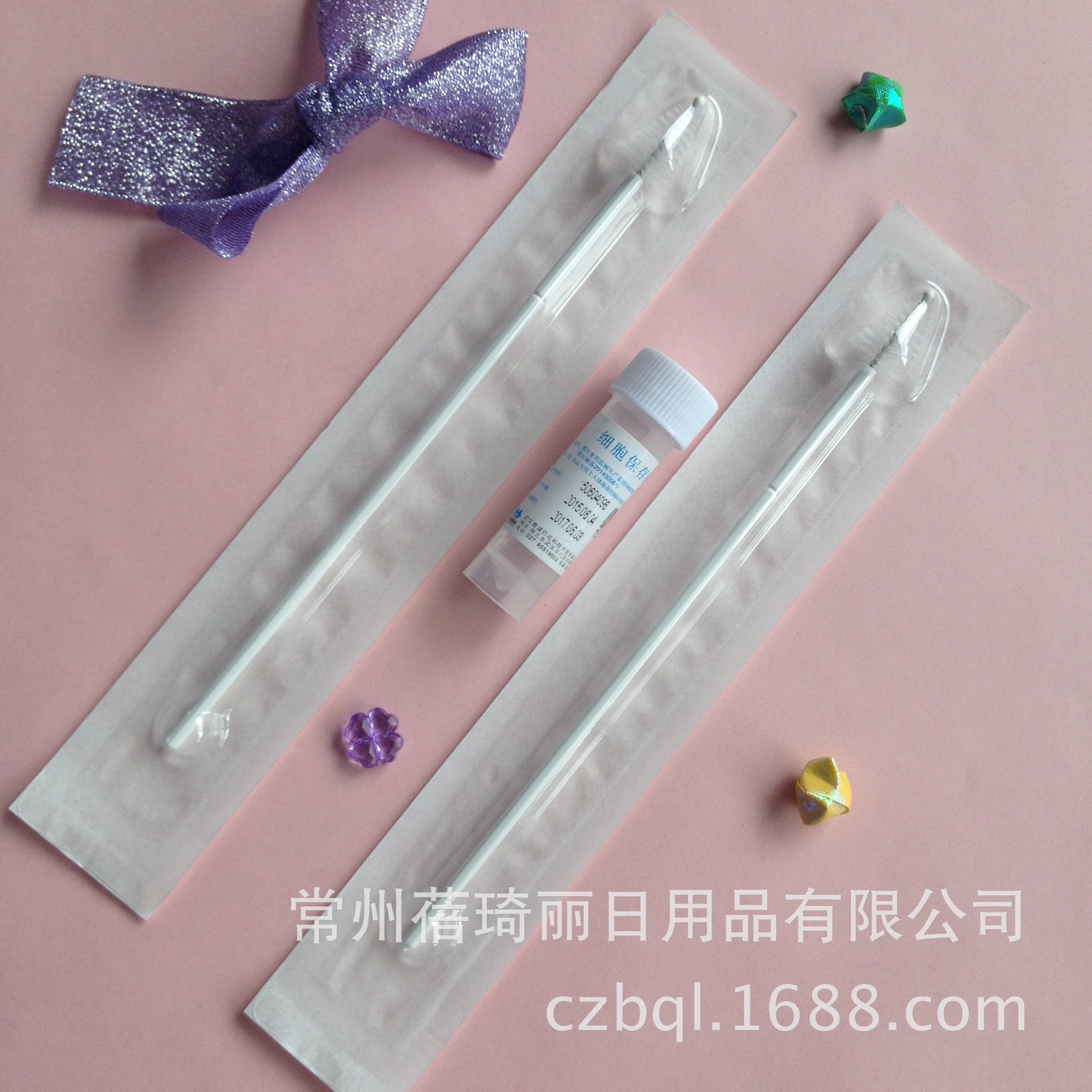 一次性折断杆宫颈采样刷 取样刷 细胞刷 妇检刷 妇检采样刷