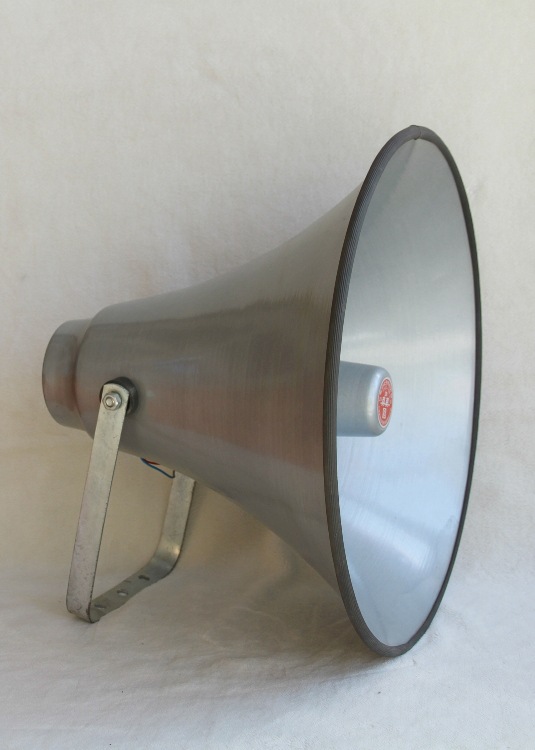 祥声牌喷涂厚铝农村广播高音大喇叭意思天津真美喇叭