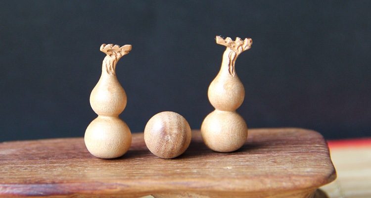 桃木葫芦 龙头葫芦 工艺品饰品配件 diy搭配 做工精致