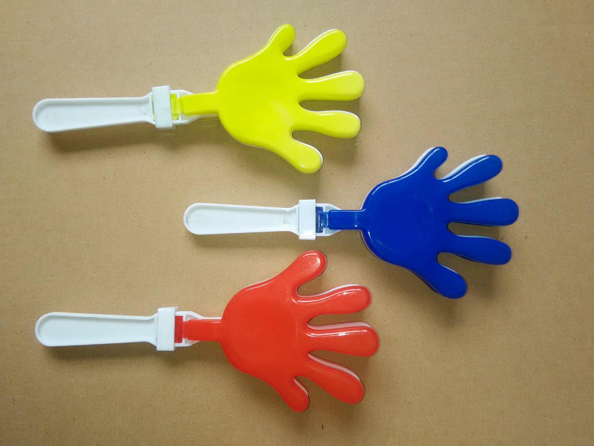 出口品质,可以印刷,塑料小拍手,塑料手拍,手掌拍,鼓掌拍,拍拍手