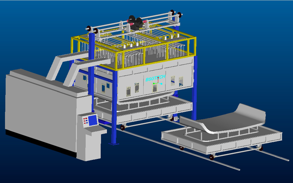玻璃热弯炉 汽车前后挡风 玻璃热弯设备 电脑炉单室炉上门定制