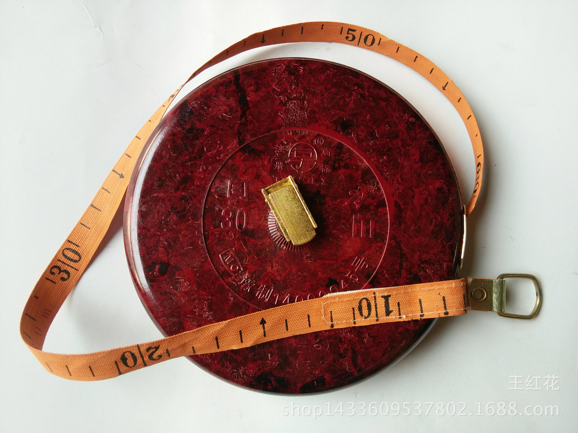 专业生产20m30m50m100m布卷尺量具尺米尺皮卷尺同力布尺保证质量