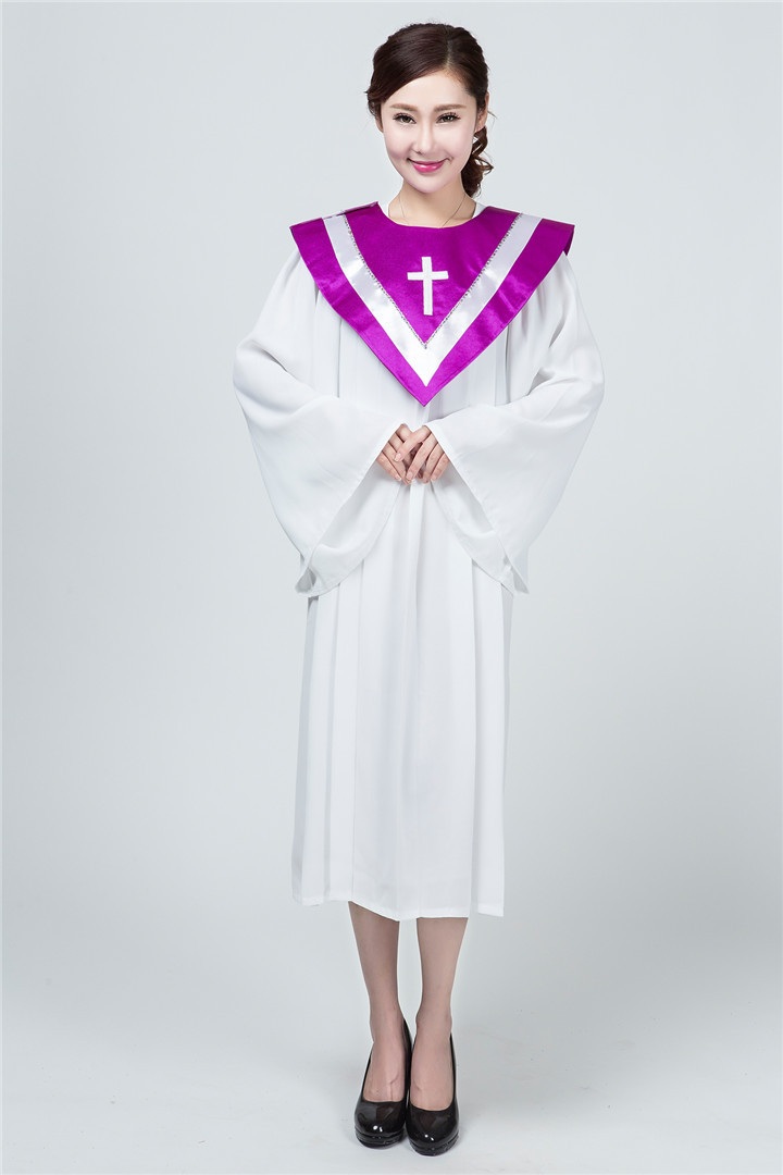 基督服装基督教服装神父服装圣服圣衣教父袍唱诗袍基督教服装圣诞