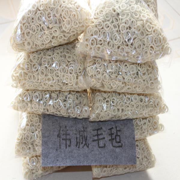 供应羊毛垫圈 油棉 pc介子垫片 防尘 摩擦 吸油用羊毛圈