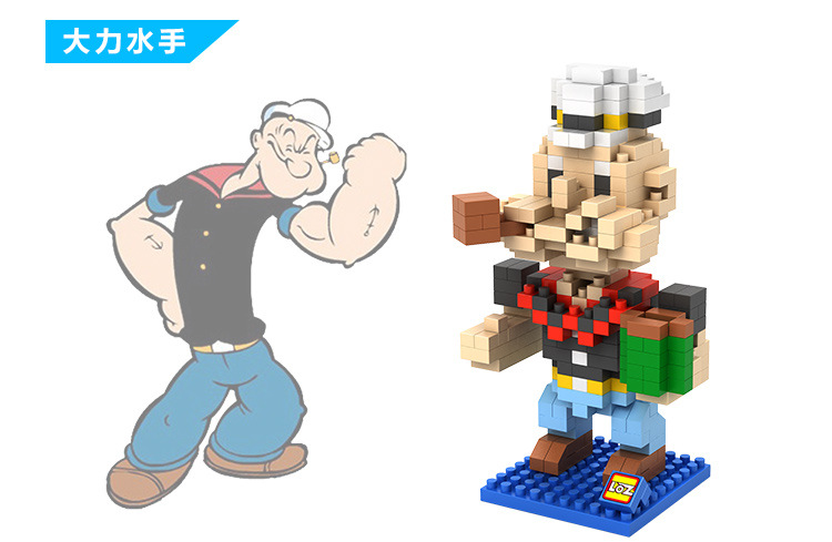 俐智loz小颗粒钻石微型积木 9446鼠