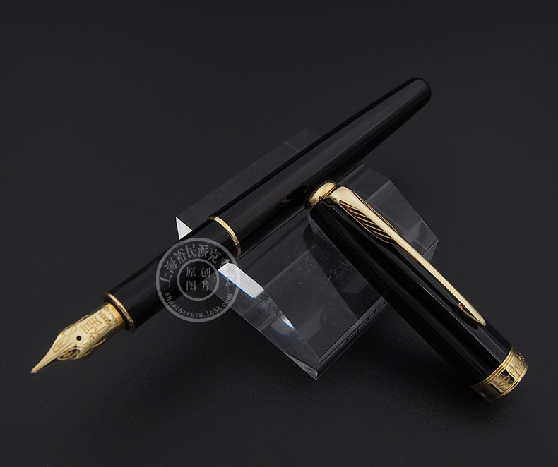 parker派克卓尔福系列「福」字三款宝石红 黑丽雅白夹 .