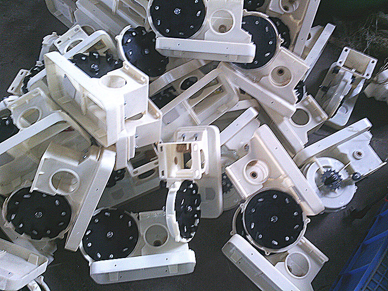 多功能单行自锁式玉米花生点播机塑料排种器