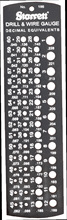 施泰力钻径规、钢线规185、186、187、198系列