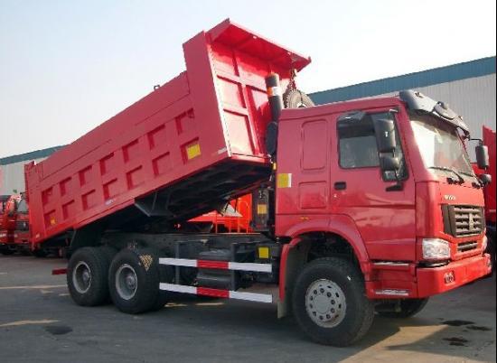 山东供应卡车20吨自卸车/howo新款双桥自卸车出口价格