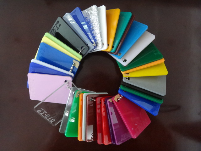 彩色亚克力板 1-10mm 有机玻璃板材 现货供应