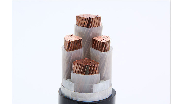 厂家定制铜芯交联聚乙烯绝缘聚聚烯烃护套无卤低烟阻燃电力电缆