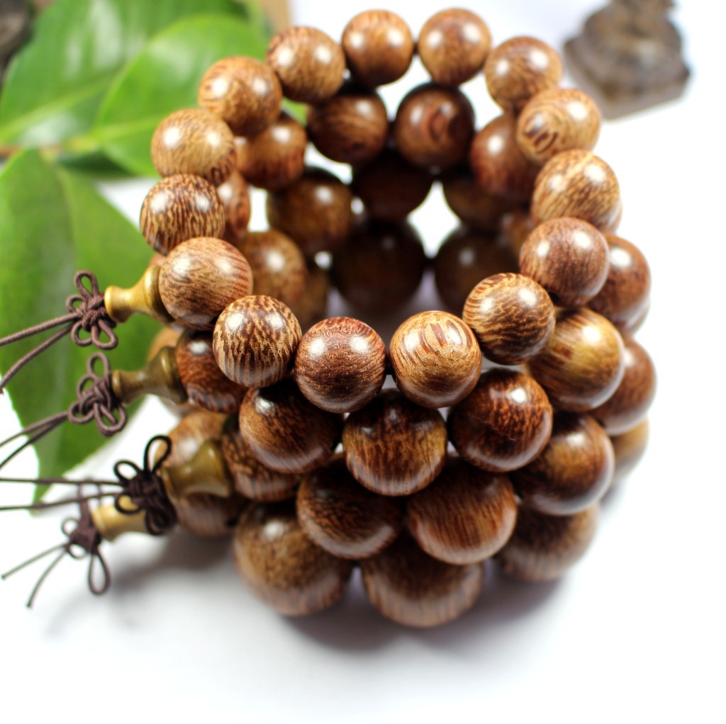 精品佛珠手串龙须木佛珠木质佛珠义乌小商品文玩批发