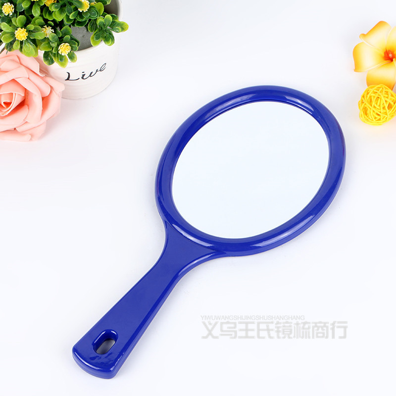 Cute Candy Color Cosmetic Mirror Portable Mini Dressing Mirror Home Beauty Makeup Handheld Small Mirror Wholesale