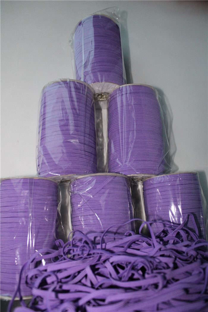 5mm笔记本松紧带 厂家直销 平整 纹路均匀 回弹性强 专注绳带15年