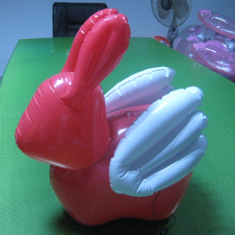 pvc充气玩具公仔供应充气动物卡通 pvc充气公仔 充气玩具公仔