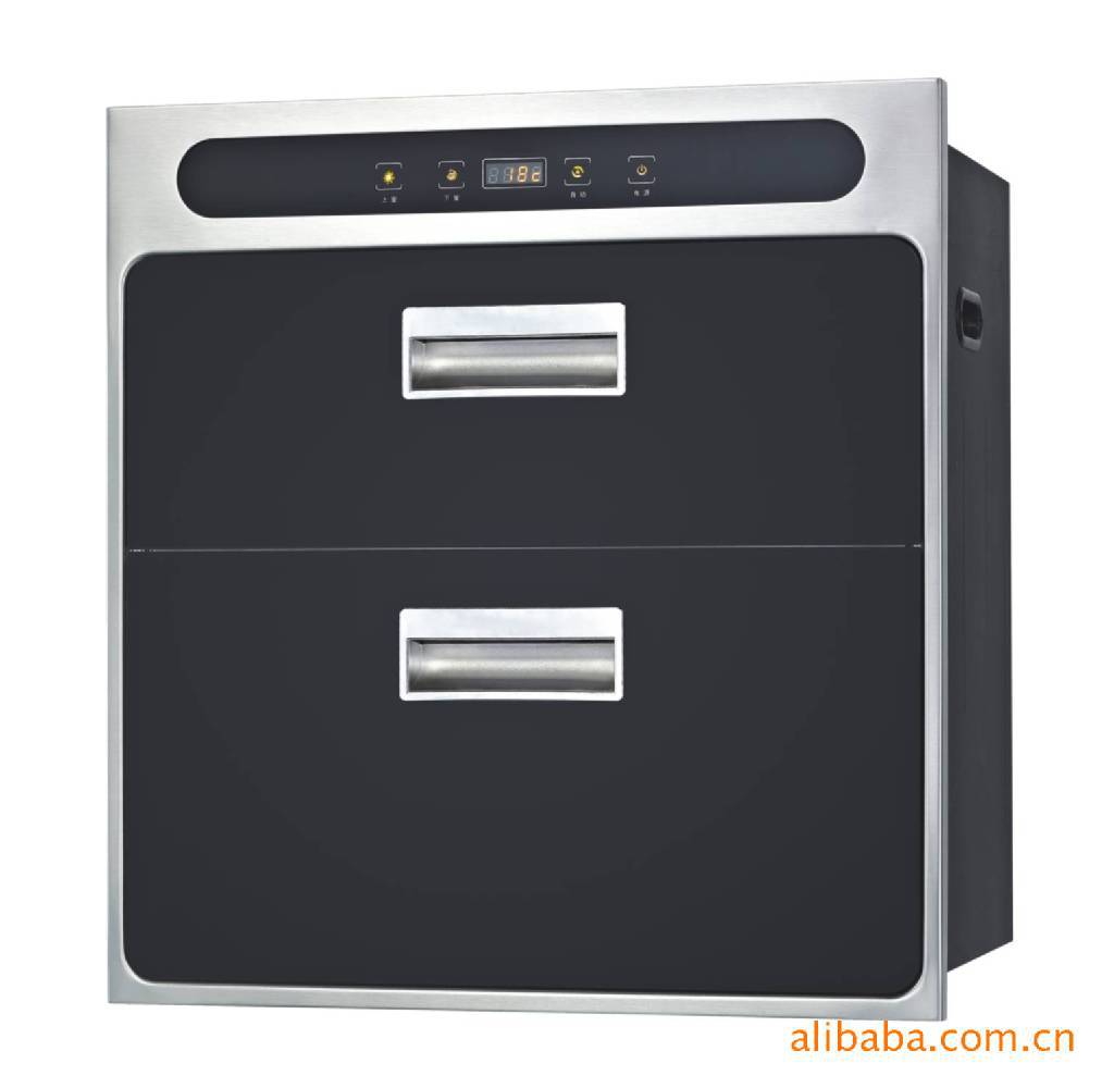 (小额批发)供应格力消毒柜 全钢化玻璃面板 触摸彩色动态显示