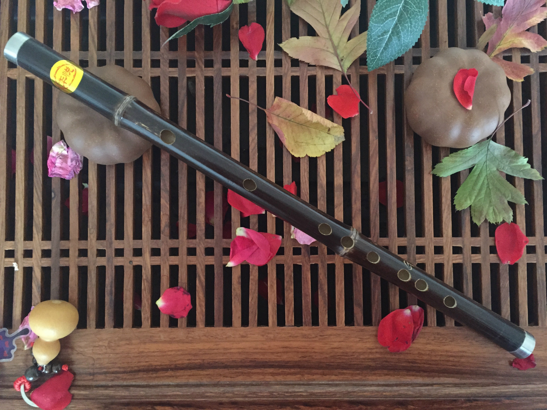 华悦厂家直销紫竹铜口笛子乐器 f调g调各调均有 全调