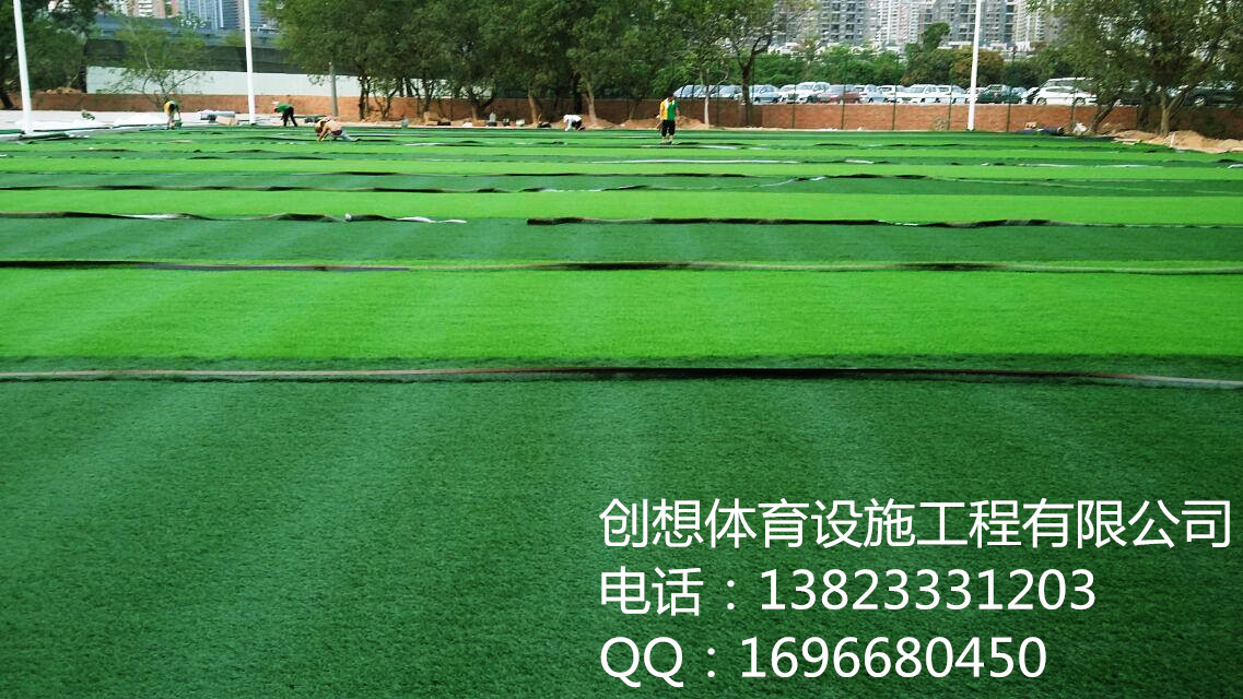 深圳人造草_深圳人造草门球场、足球场施工找