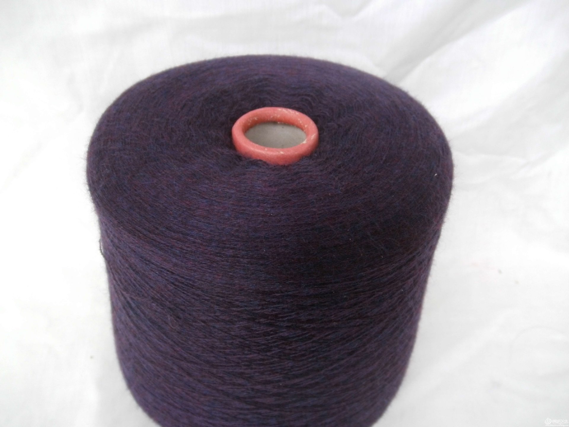 羊绒羊毛来料加工 人棉混纺羊绒纱 气流纺苏拉纺纱线 - 中国纺织材料