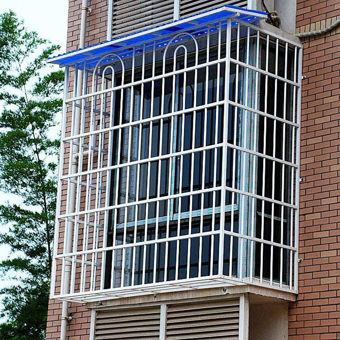 厂家定制 欧式铁艺室外防盗窗 家用隐形别墅窗户 不锈钢防盗窗