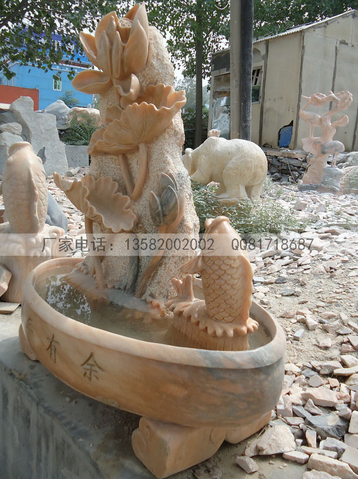 喷泉001 连年有余 (4)