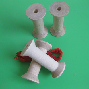 厂家直销5cm绕线轴 家用收纳桦木线轴 理线轴 优质木头轴批发