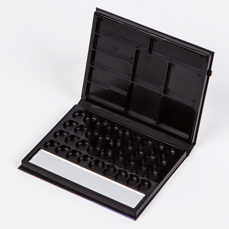 定制经典小方形眼影盒 欧美热销36格彩妆腮红眉粉化妆盒厂家直销